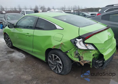 2017 Honda Civic Lx z USA, uszkodzony, nr VIN 2HGFC4B55HH304628